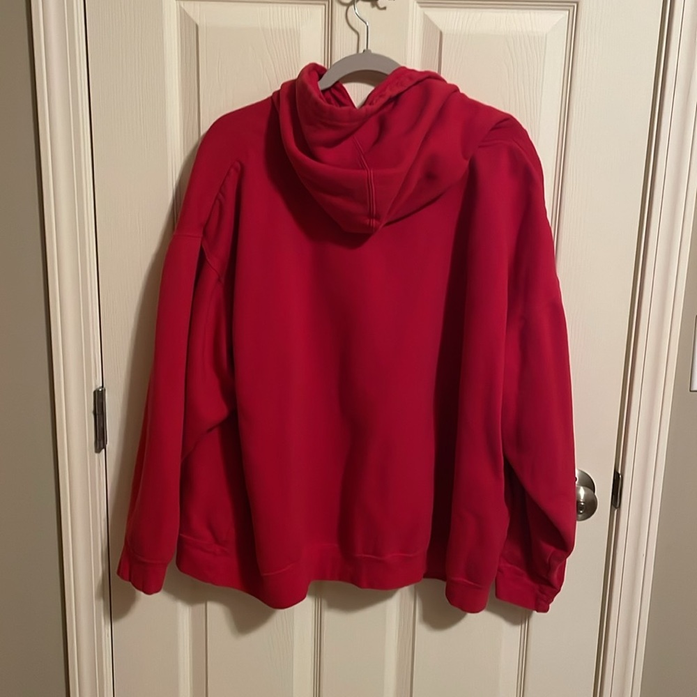 Red Kansas City Chiefs Football Hoodie Size 2X - Picture 3 of 3